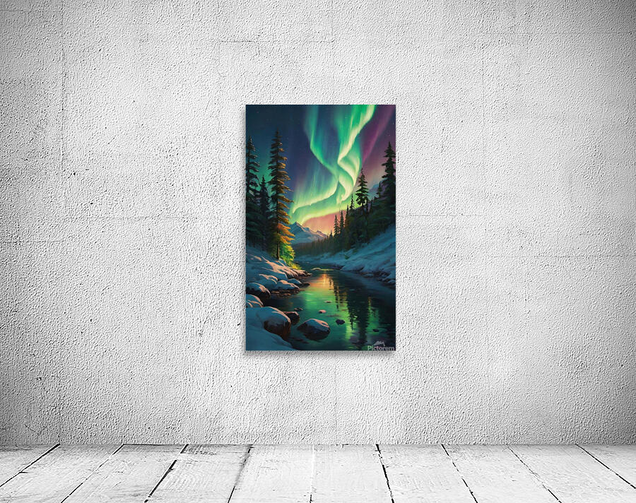 Northern light Canada art 20k5 Wall Preview