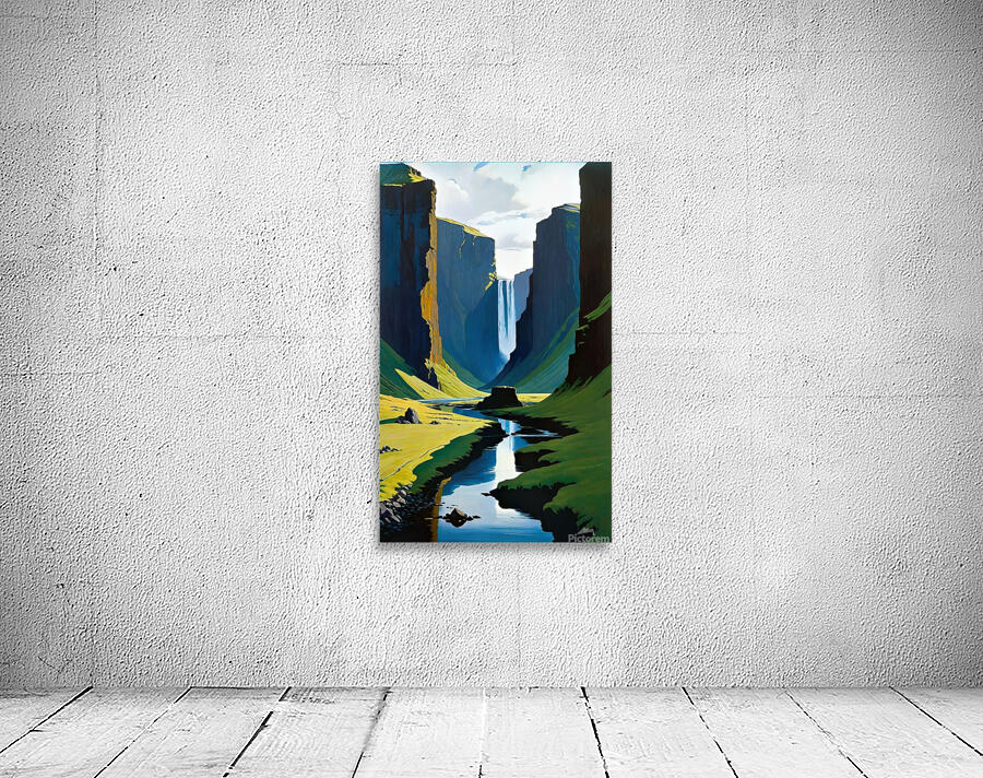 Canyon Iceland 20k4 Wall Preview