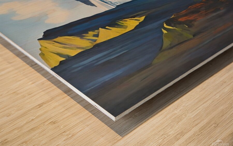 Canyon Iceland 20k1 Wood print