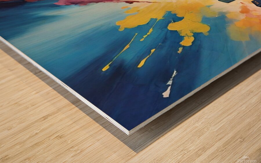 SG cityscape 21k2 Wood print