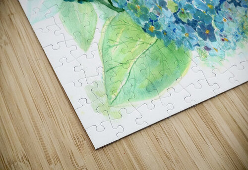 Lovely Blue Hydrangia  Anet puzzle
