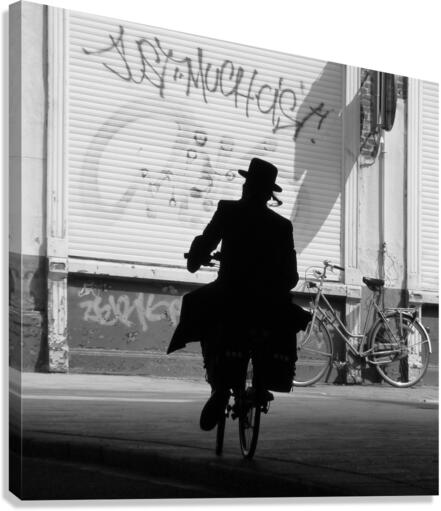 A bicyclette Canvas Print