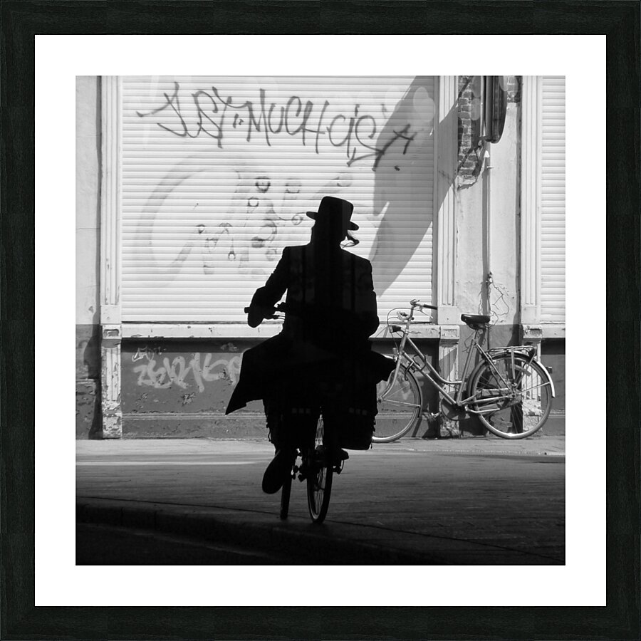 A bicyclette Picture Frame print