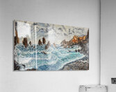 IMG 4199 seascape with lots of rocks Acrylic Print