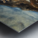 IMG 4290 Two mountain man on a log Metal print