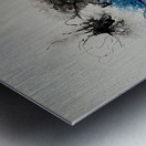 Congealed  Metal print