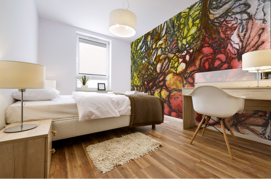Autumn Leaves Fall Mural print