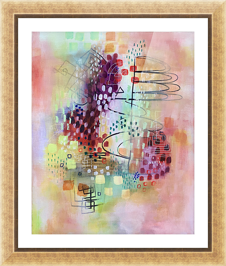 Sun Shower Picture Frame print