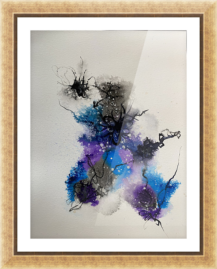 Congealed  Picture Frame print