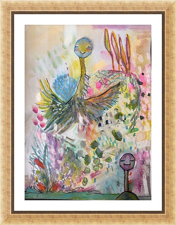 Wandering Fantasy Picture Frame print