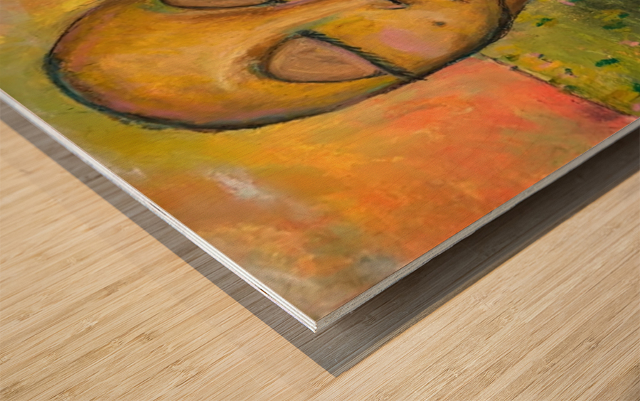 Grounded Wood print