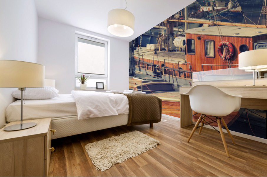 Busy day Mural print
