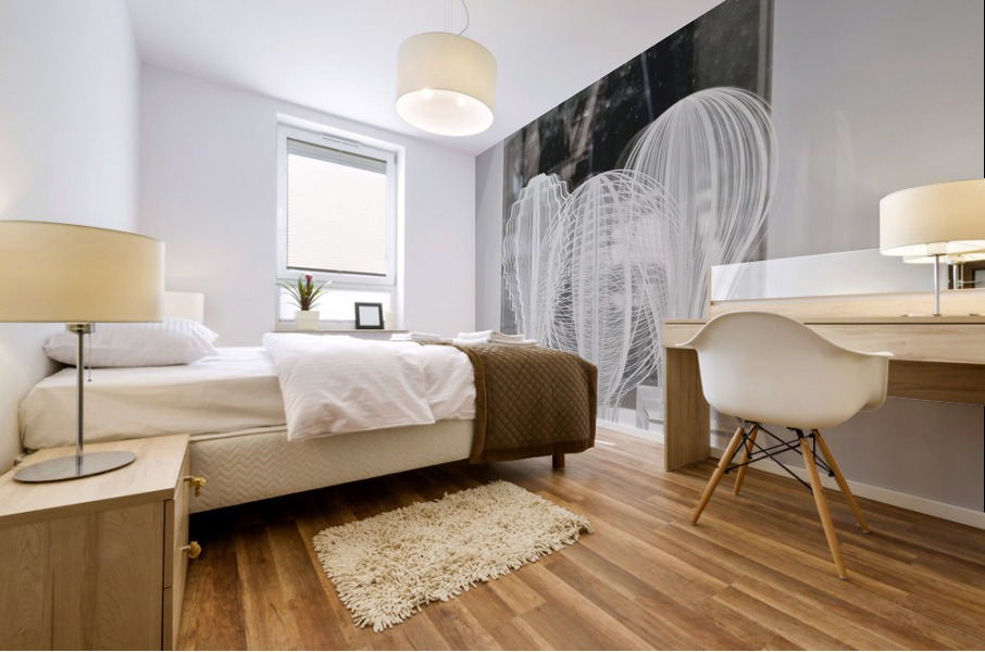 The Bulbs Mural print