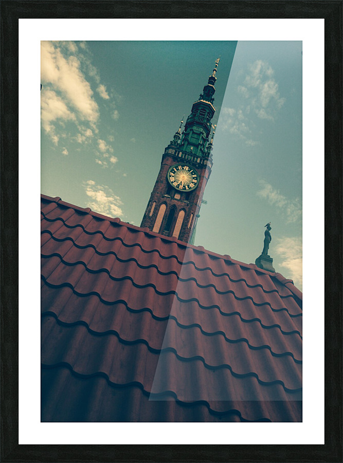 Town Hall Picture Frame print