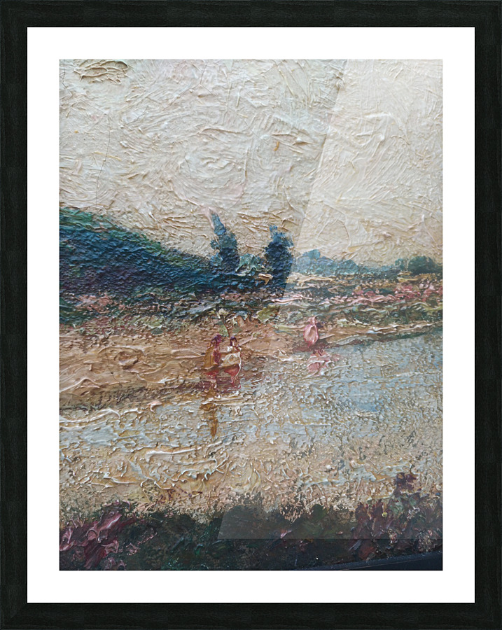 Lonely Trees Picture Frame print