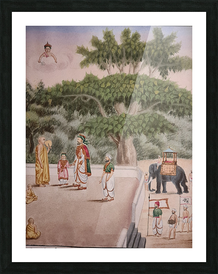 Pilgrimage Picture Frame print
