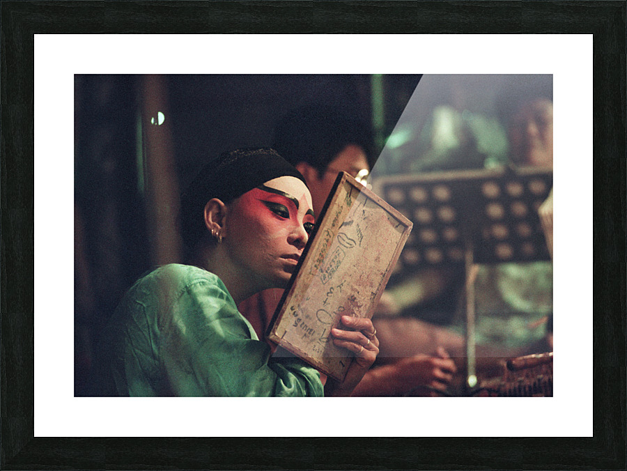 Before the performance  Picture Frame print