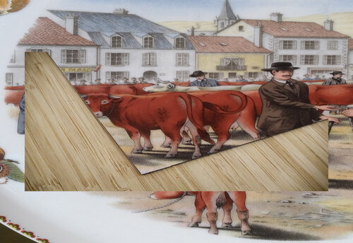 Cattle market Fikus and Pompon puzzle