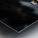 Rough Wind Rough Feather Metal print