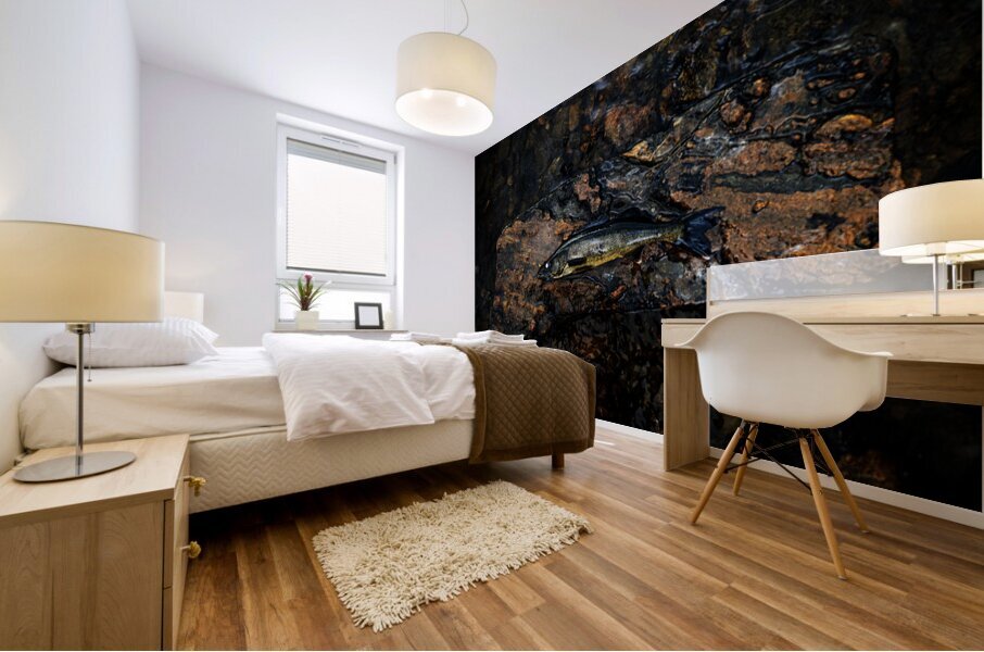 La grosse prise Mural print