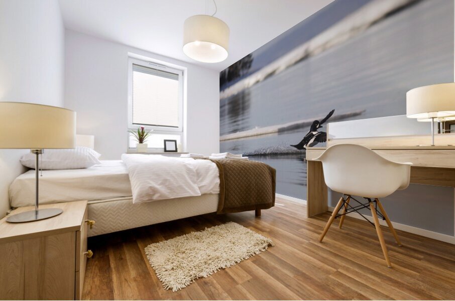 Surf mode Mural print