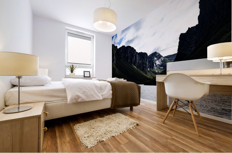 Freshwater Fjord Mural print