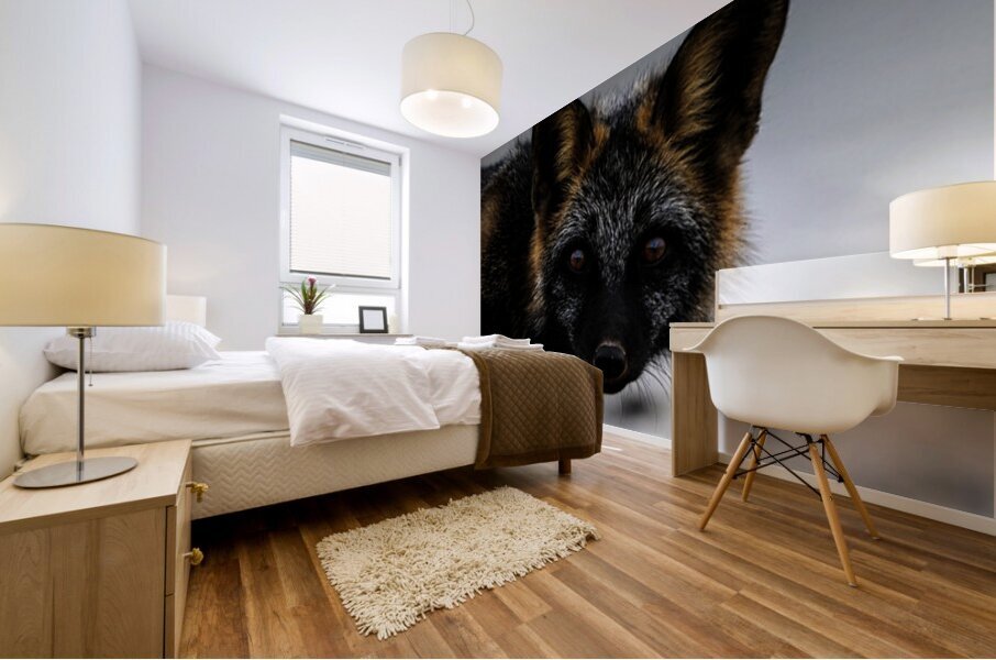 Fire Fox II Mural print