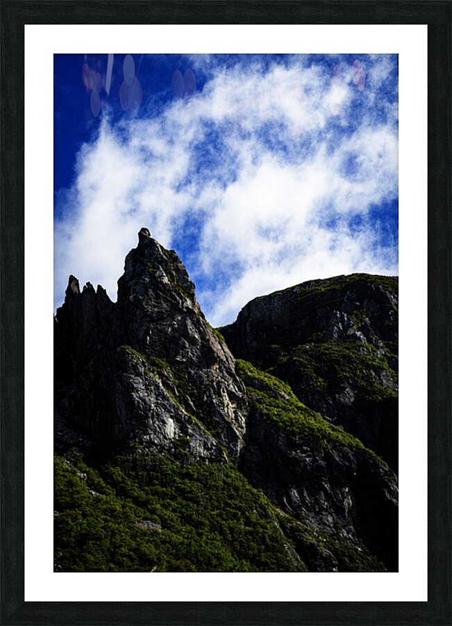 Pretty Cliff VI Picture Frame print