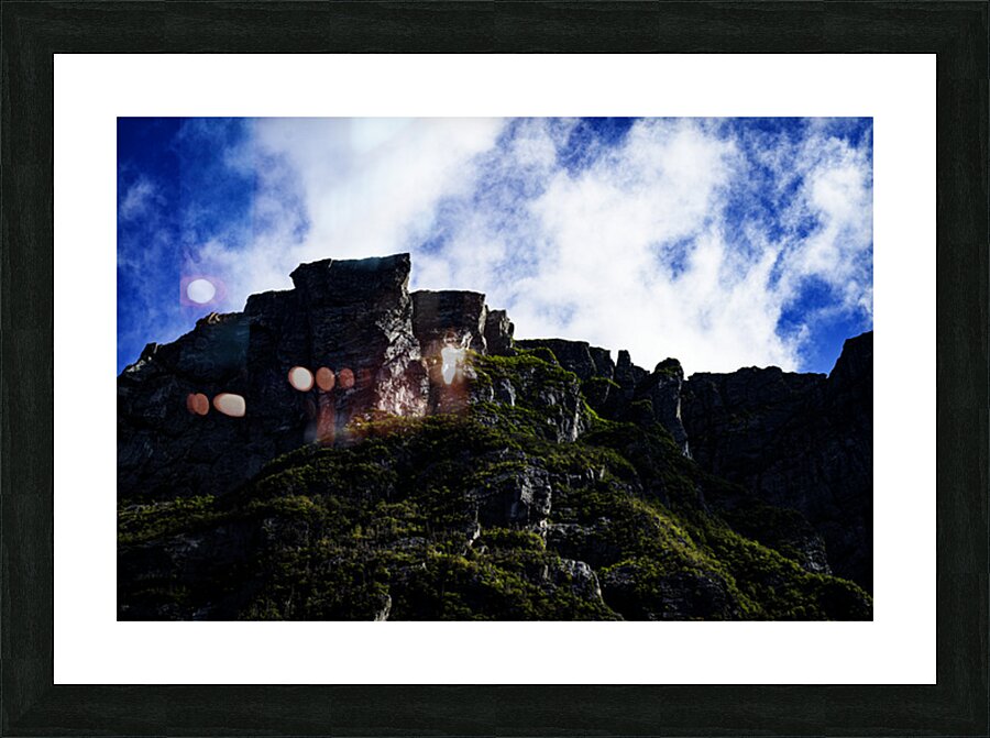 Pretty Cliff VII Picture Frame print