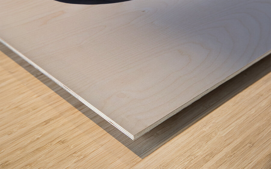 Bec de rasoir Wood print