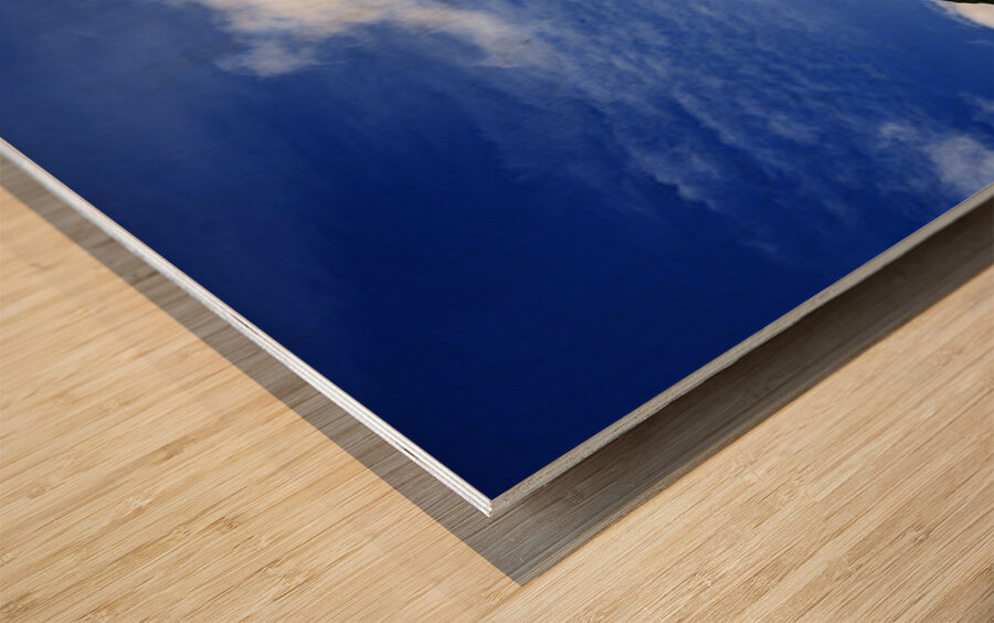 Pretty Cliff II Wood print