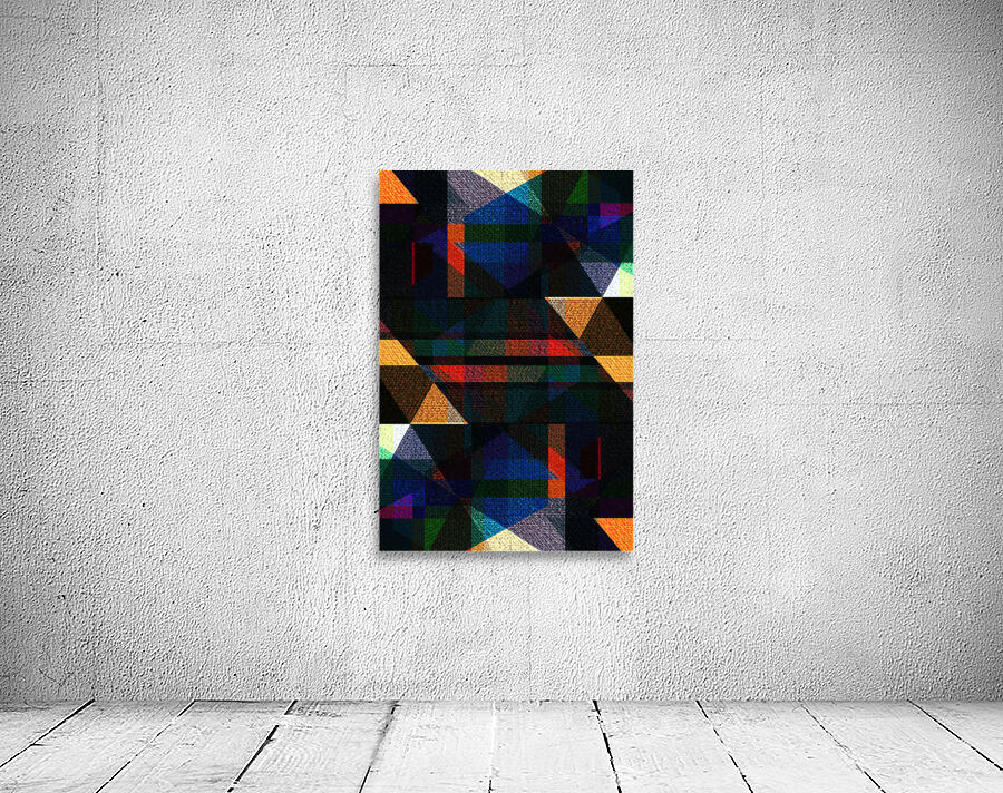 FractalColor Dark no1 Wall Preview