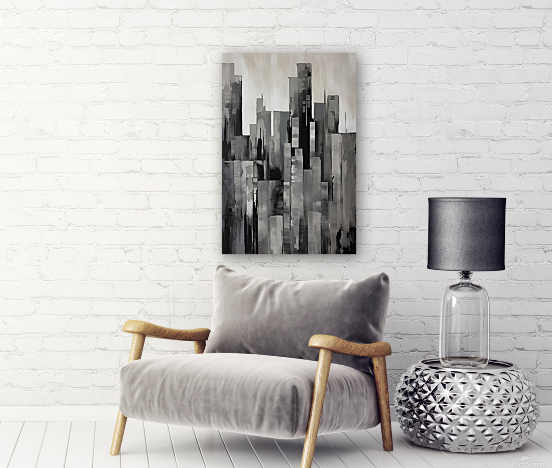 Abstract city Reproduction