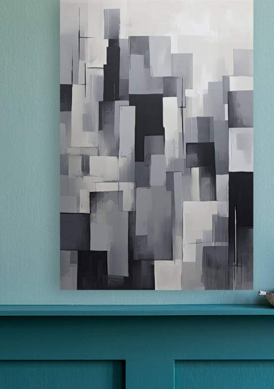 Abstract city by Bert Nijholt