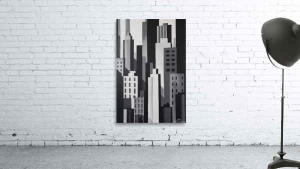 Abstract city Wall Preview