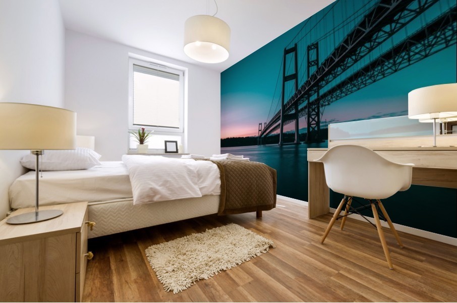 Setting Narrows Mural print