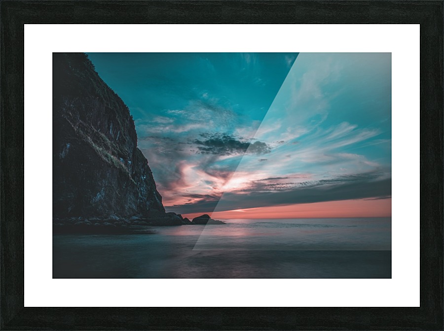 Alien Ocean Picture Frame print