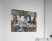 Henri de Toulouse-Lautrec - At the Cafe La Mie Acrylic Print