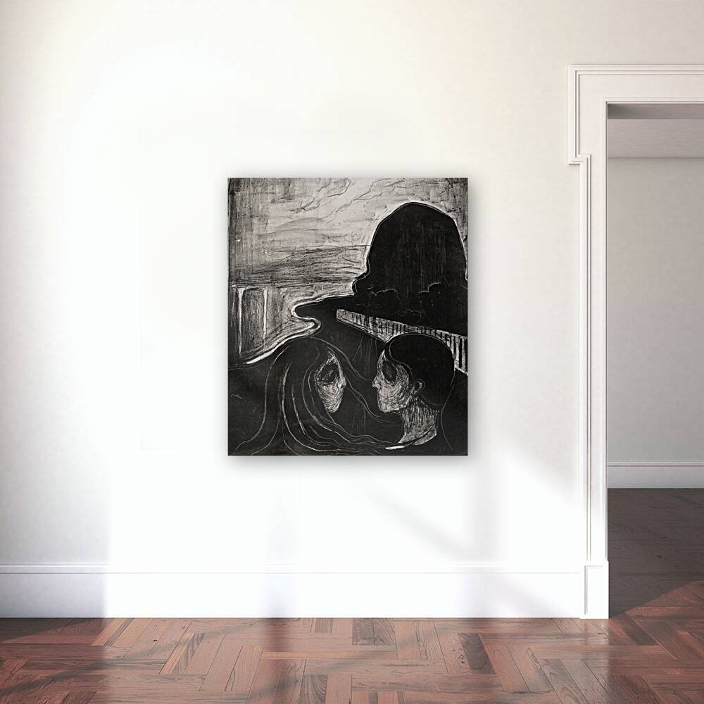 Edvard Munch - Attraction I Reproduction