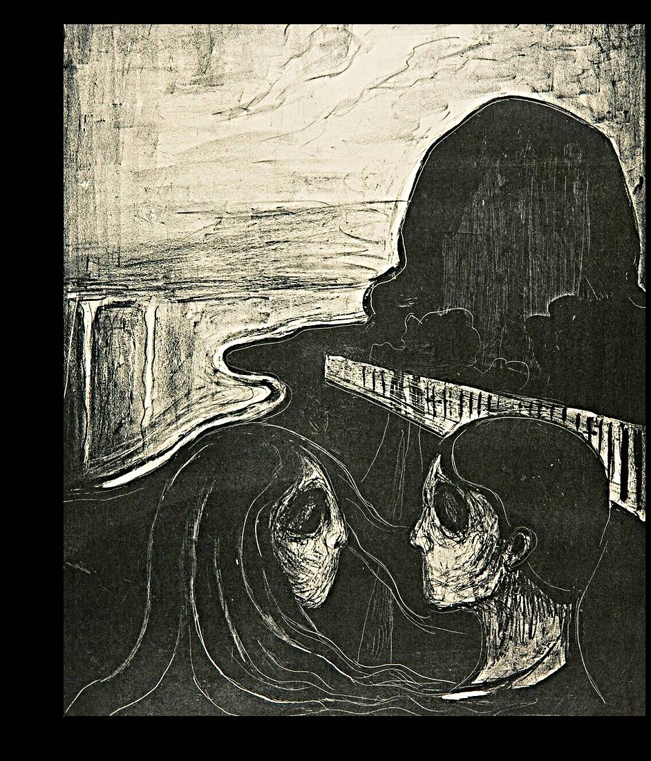 Edvard Munch -  Attraction Reproduction