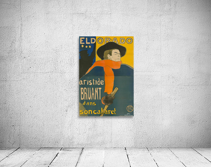 Henri de Toulouse-Lautrec - Eldorado: Aristide Bruant Wall Preview
