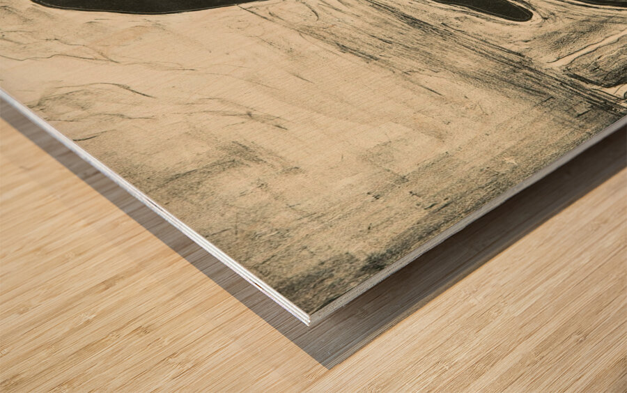 Edvard Munch -  Attraction Wood print