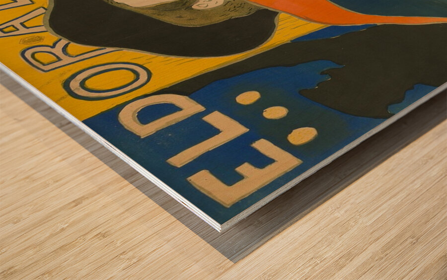 Henri de Toulouse-Lautrec - Eldorado: Aristide Bruant Wood print