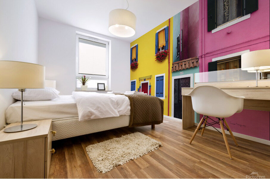 Couleurs de Burano  |  Burano Colours Impression murale