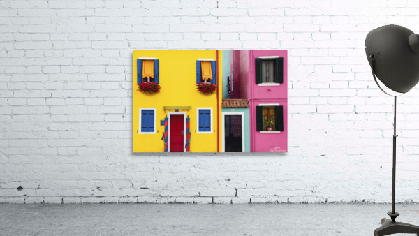 Couleurs de Burano  |  Burano Colours Aperçu sur mur