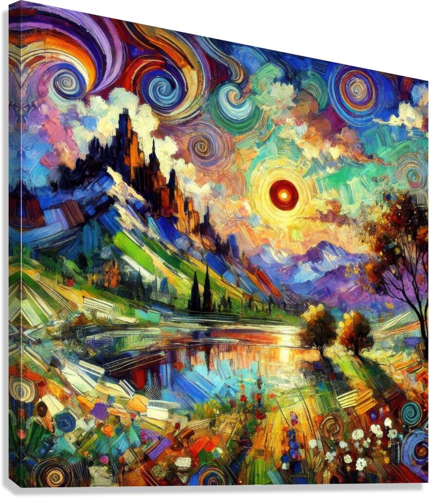 Art board 6 Canvas Print