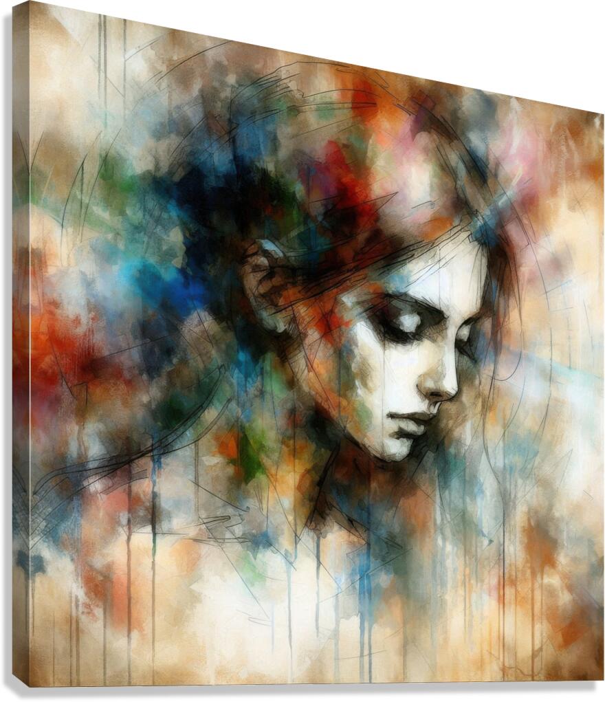 Art board 17 Canvas Print