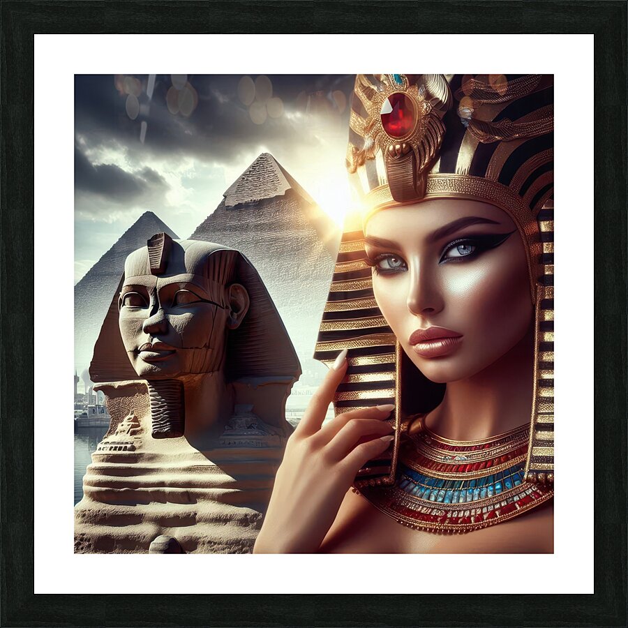 Queen Cleopatra 23 Picture Frame print