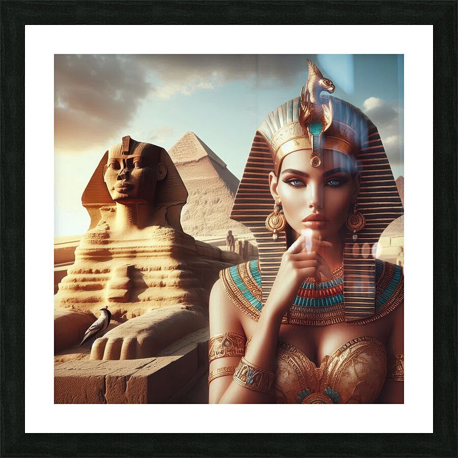 Queen Cleopatra 24 Picture Frame print
