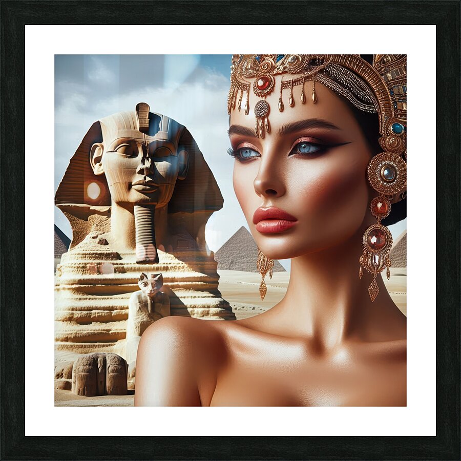 Queen Cleopatra 31 Picture Frame print